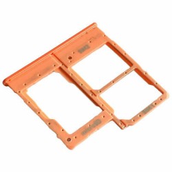 Bandeja de SIM Samsung Galaxy A20E/A202 Laranja Bandeja de SIM Samsung Galaxy A20E/A202 Laranja